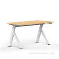 NEU MODERNE Contuo Verstellbarer Schreibtisch 2024 Hochwertiger Executive Office Table Intelligenter Kaffeesschalter Up